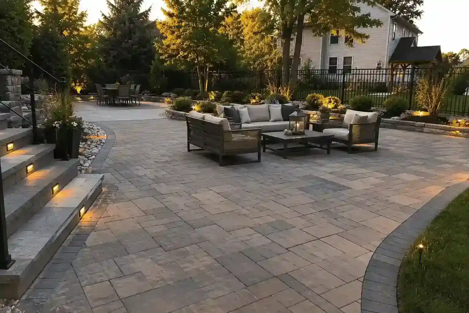 Walkway and Outdoor Features