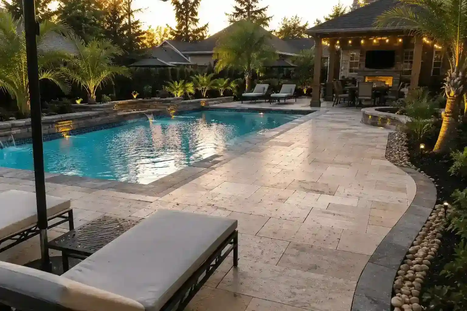 Walkway and Outdoor Features